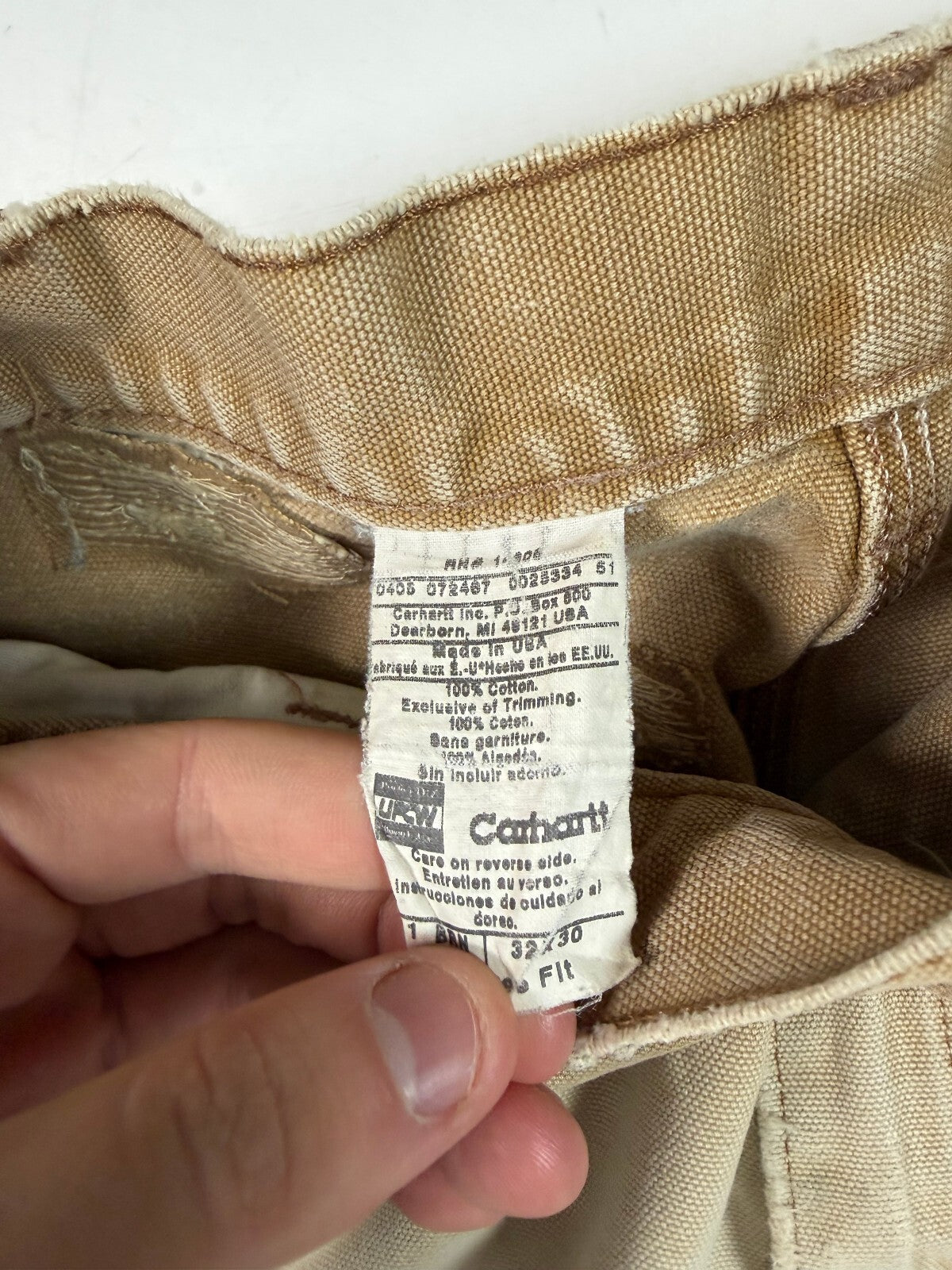 Vintage Y2K Carhartt baggy carpenter pants (W32)