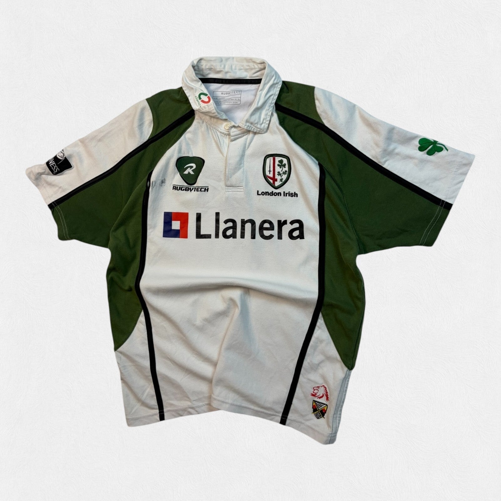 Vintage London Irish 2007/08 away rugby union shirt (L)