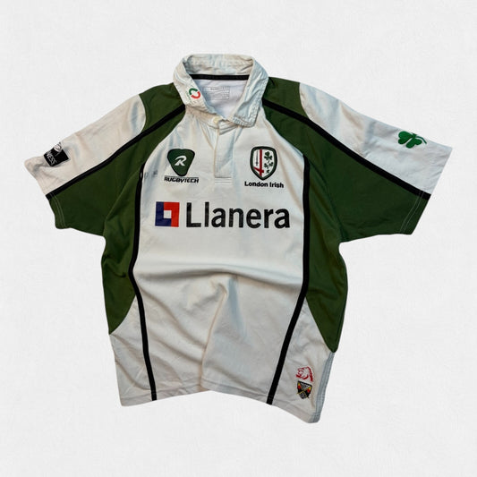 Vintage London Irish 2007/08 away rugby union shirt (L)