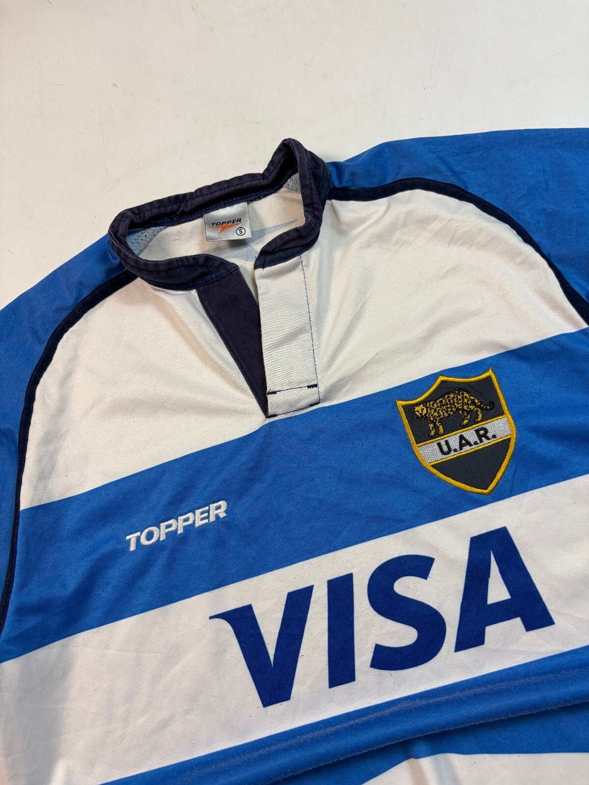 Vintage Argentina 2001/02 Topper rugby union shirt (S)