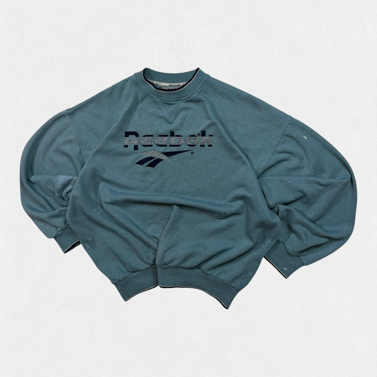 Vintage 90s Reebok spell out sweatshirt (XL)