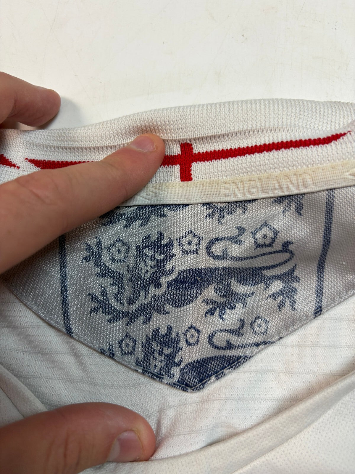 Vintage England 2005-07 Umbro home football shirt (3XL)