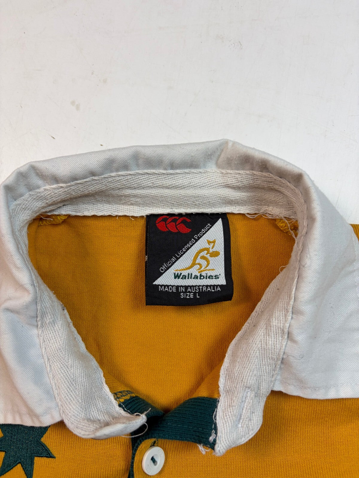 Vintage Australia 2004/05 Canterbury rugby union shirt (L)