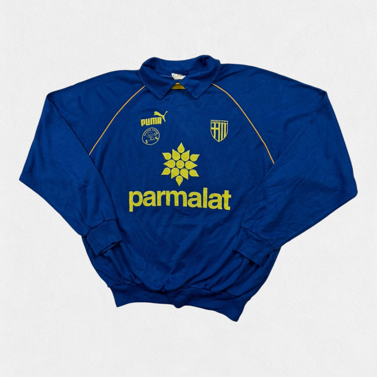 Vintage Parma 1995/96 Puma football collared sweatshirt (XL)