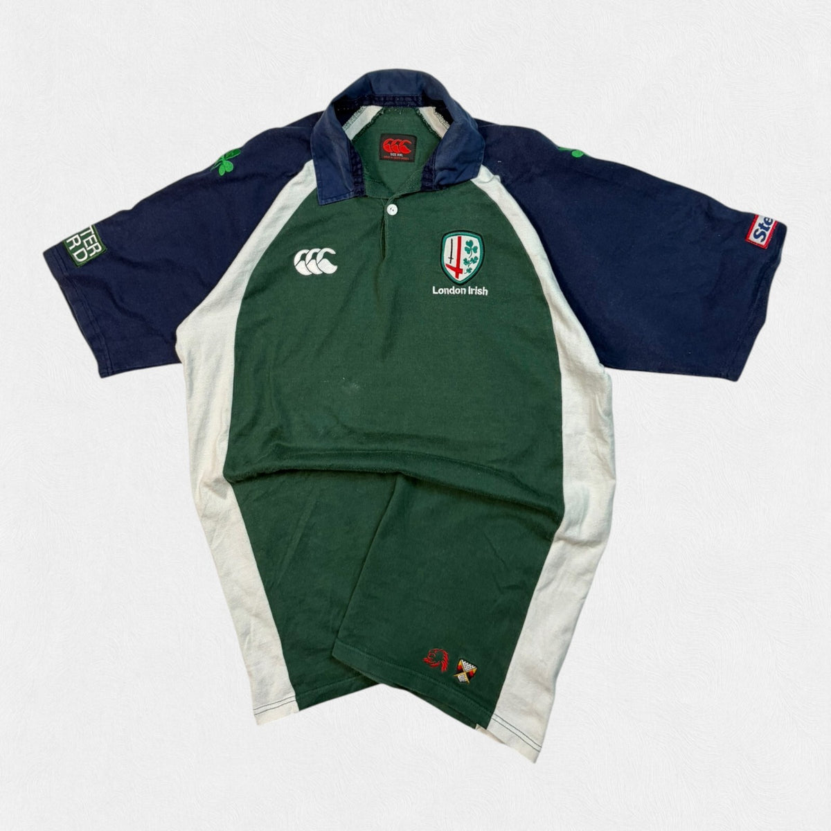 Vintage London Irish 2003/04 Canterbury rugby union shirt (XXL)