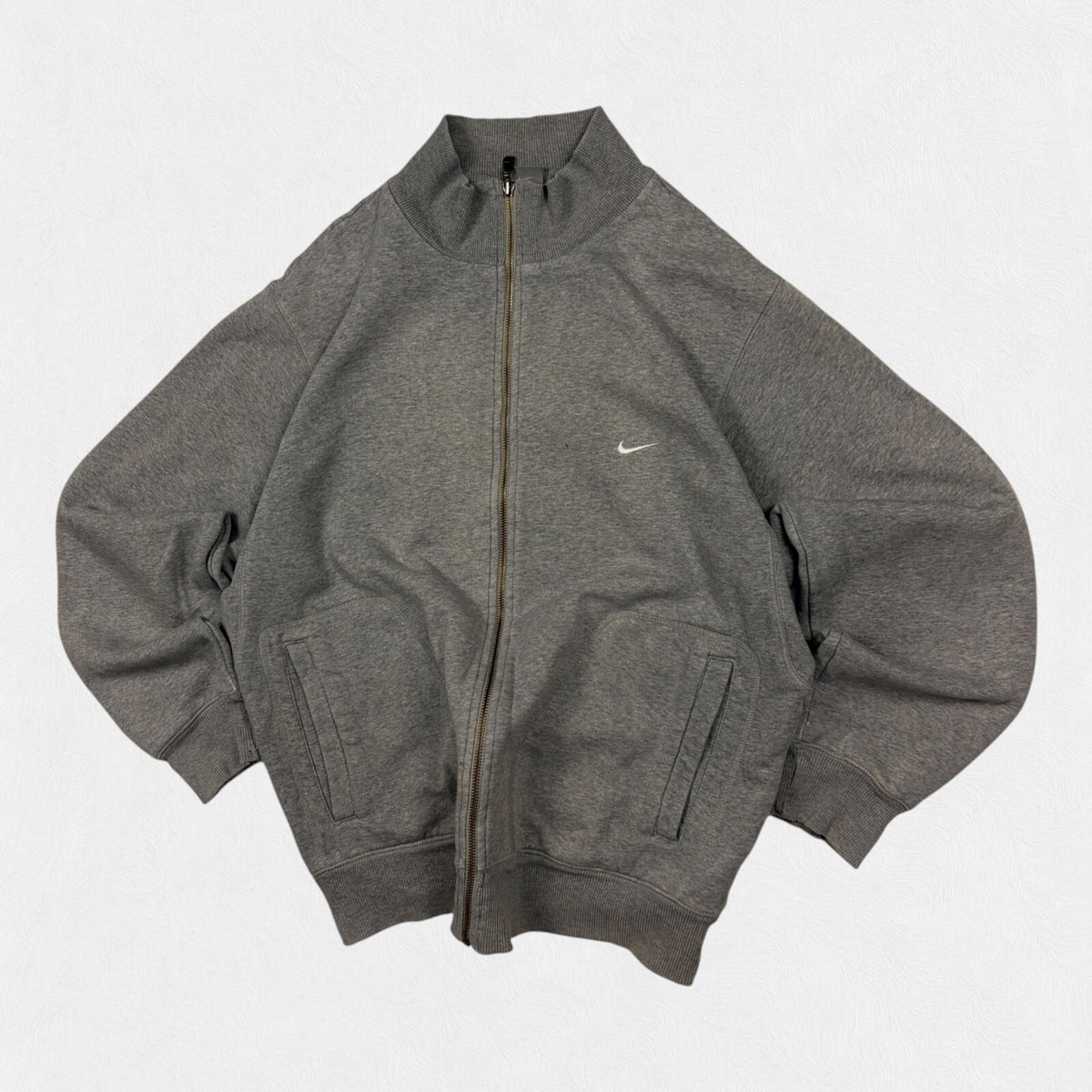 Vintage Y2K Nike mini swoosh track top (L)