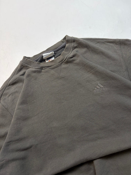Vintage 90s adidas small logo sweatshirt (L)