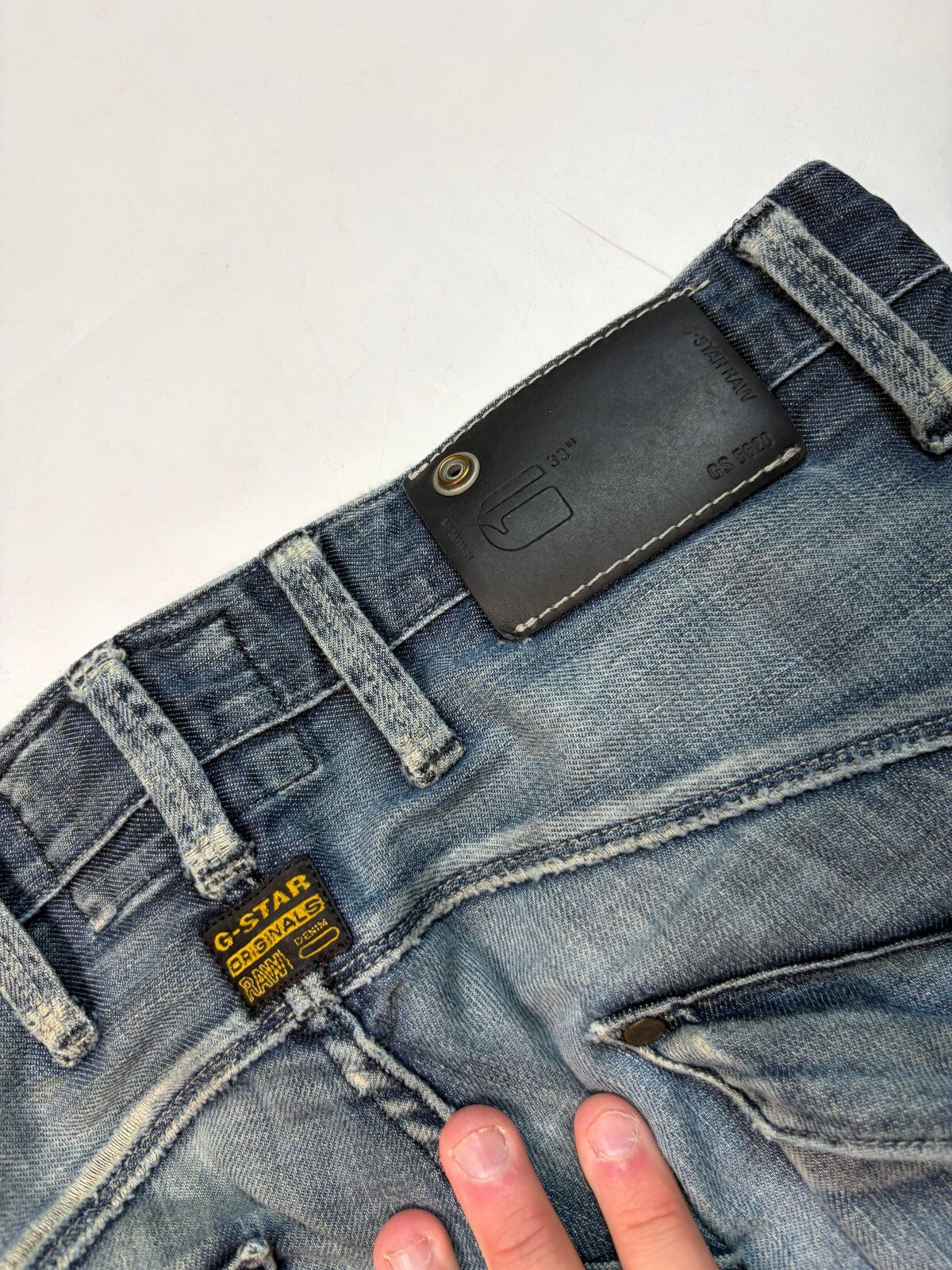 Vintage G star raw baggy denim jeans (W34)