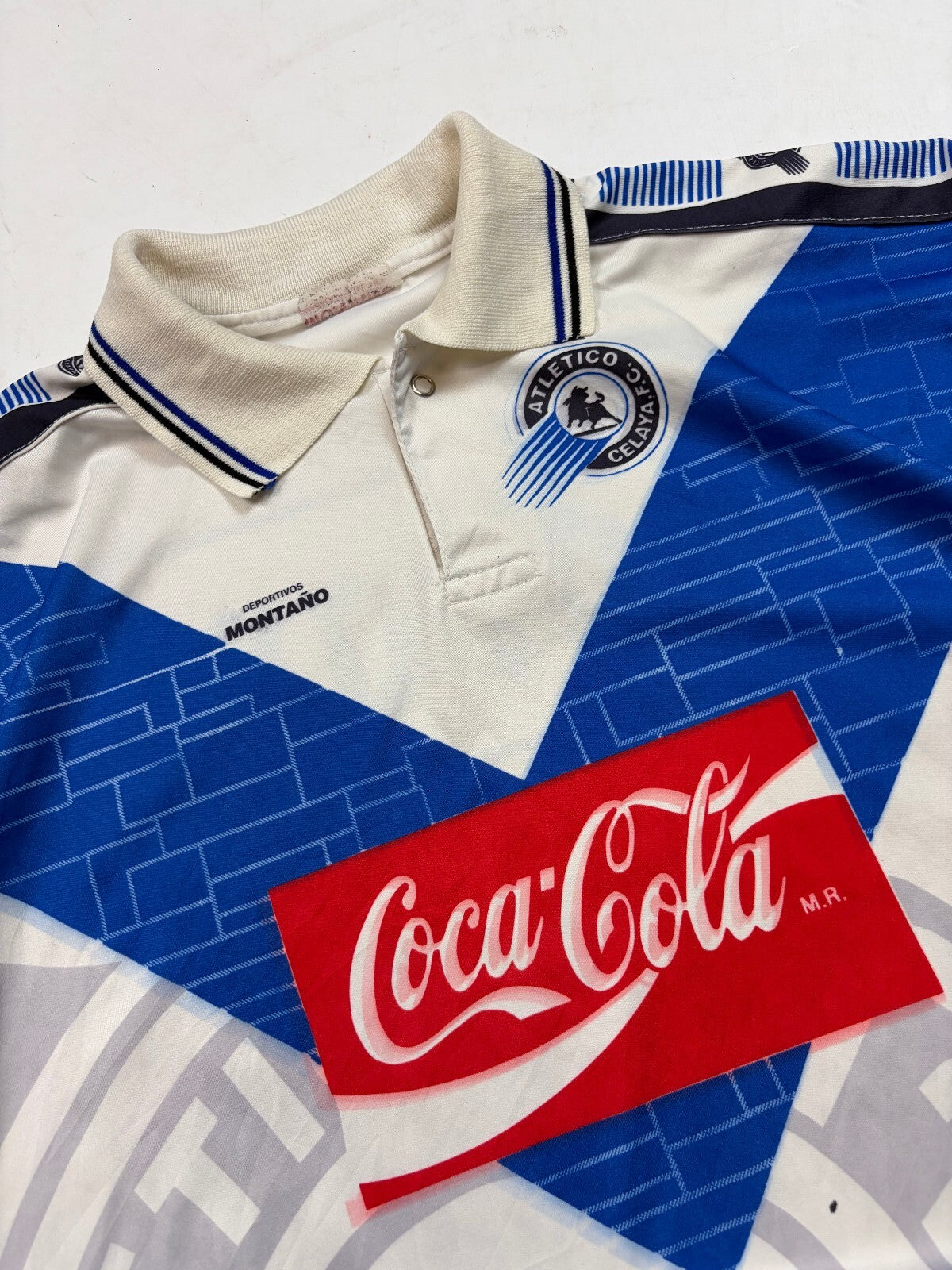 Vintage Atletico Celaya 1996/97 home football shirt (L)