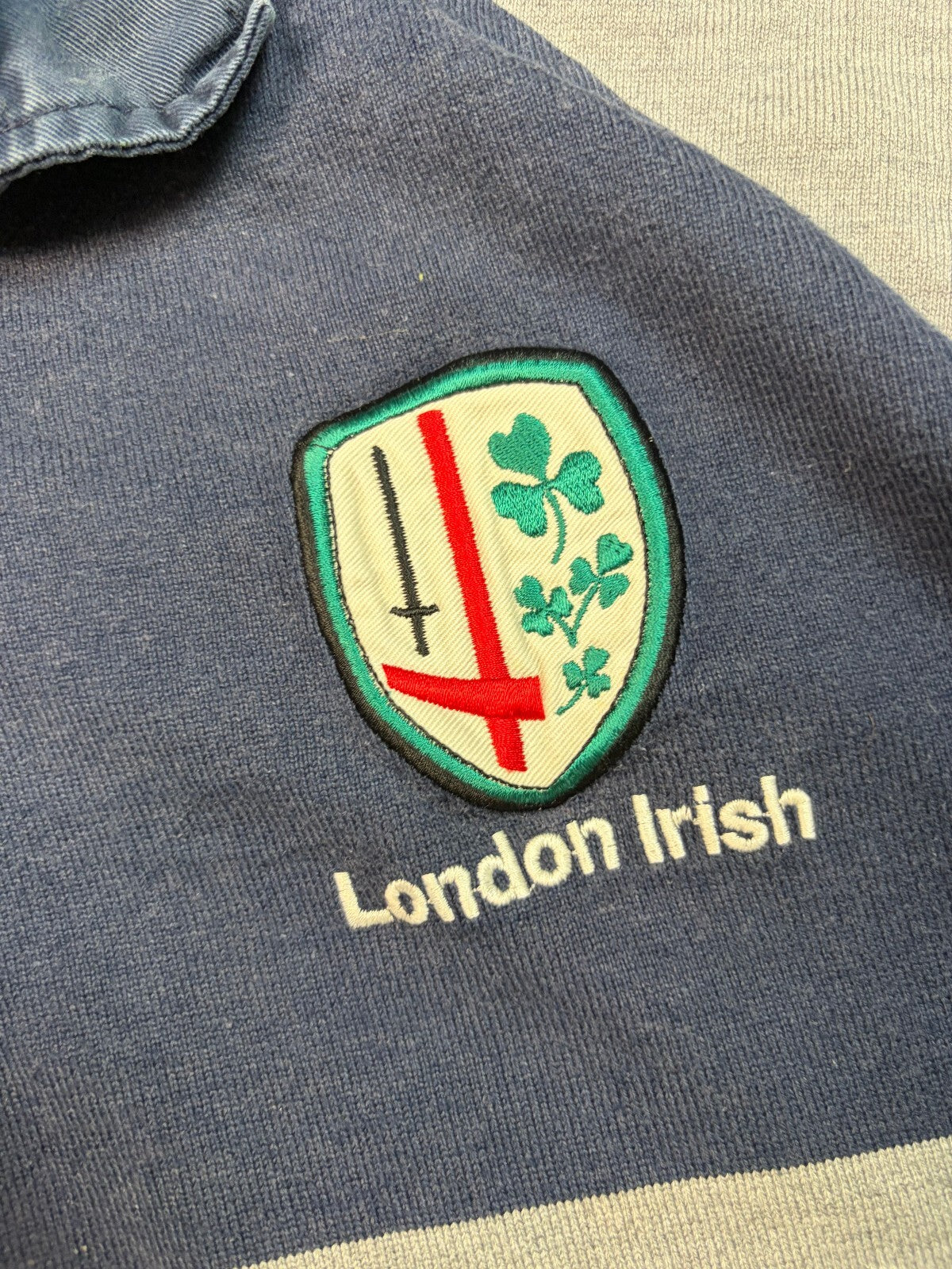 Vintage London Irish 2004/05 Canterbury training rugby shirt (L)