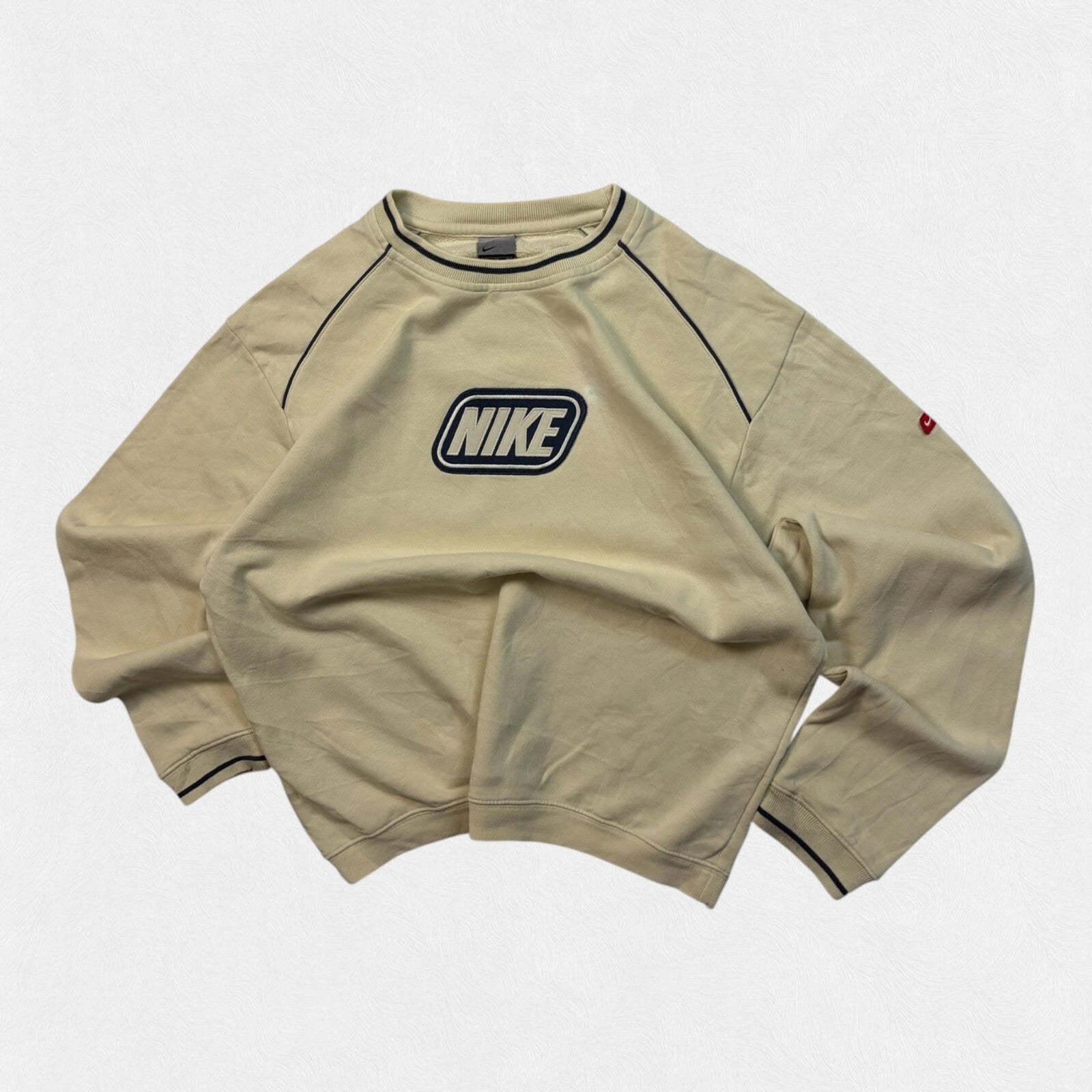 Vintage Y2K Nike spell out sweatshirt (S)