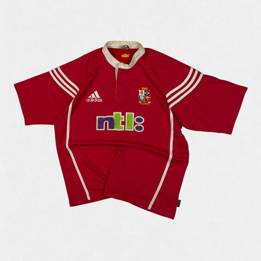 Vintage British & Irish Lions 2001 Australia tour Adidas rugby shirt (XL)