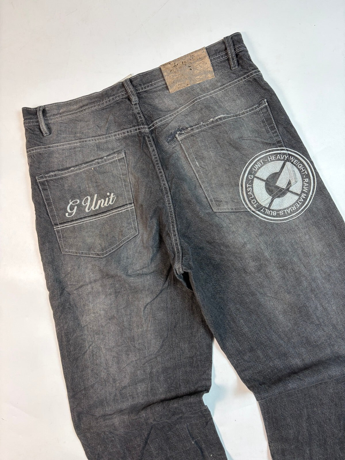 Vintage Y2K G Unit baggy hip hop jeans (W34)