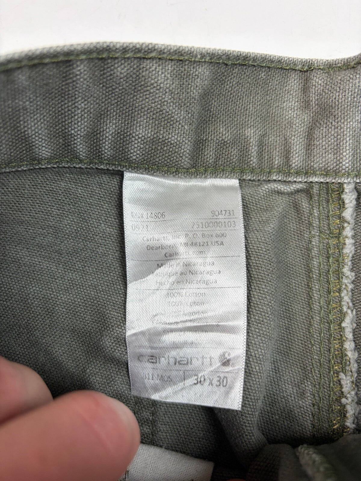 Carhartt B11 baggy carpenter pants (W30)