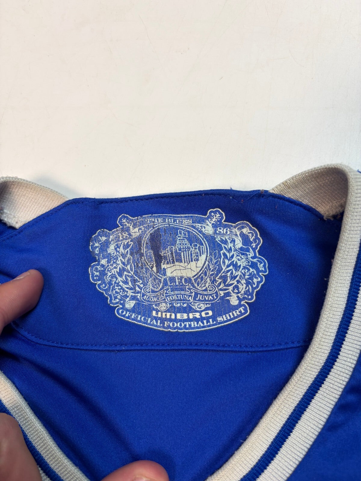 Linfield 2010/11 Umbro home football shirt (XL)