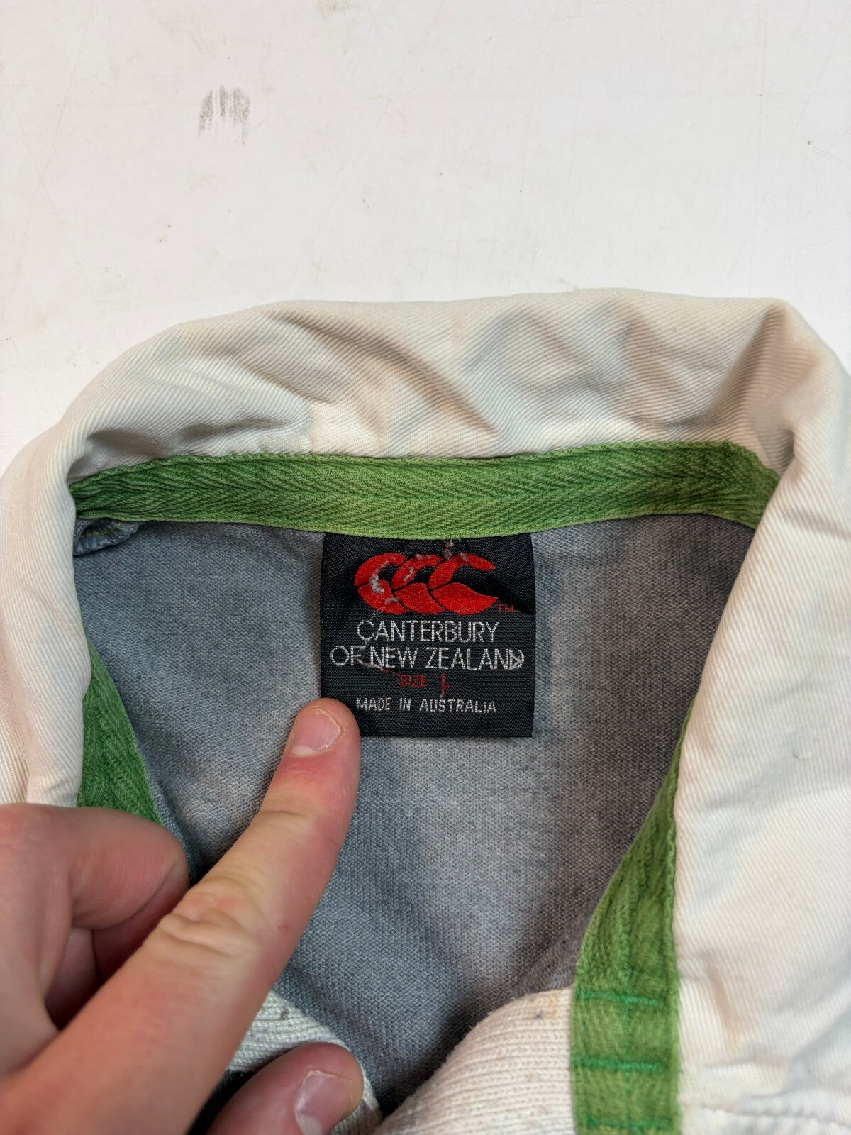 Vintage Ireland 2001/02 Canterbury training rugby union shirt (L)