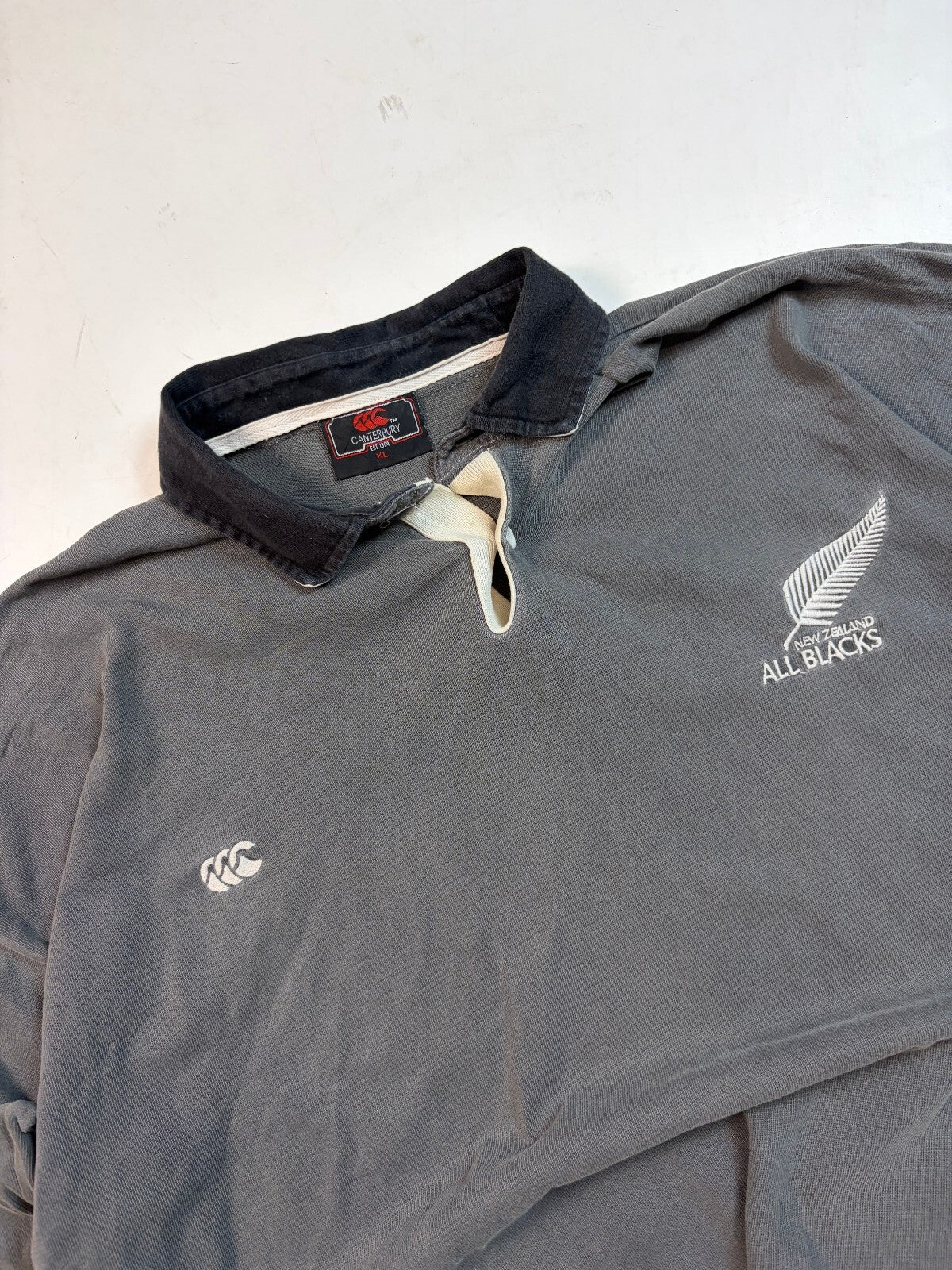 Vintage New Zealand 1992-94 Canterbury rugby shirt (XL)