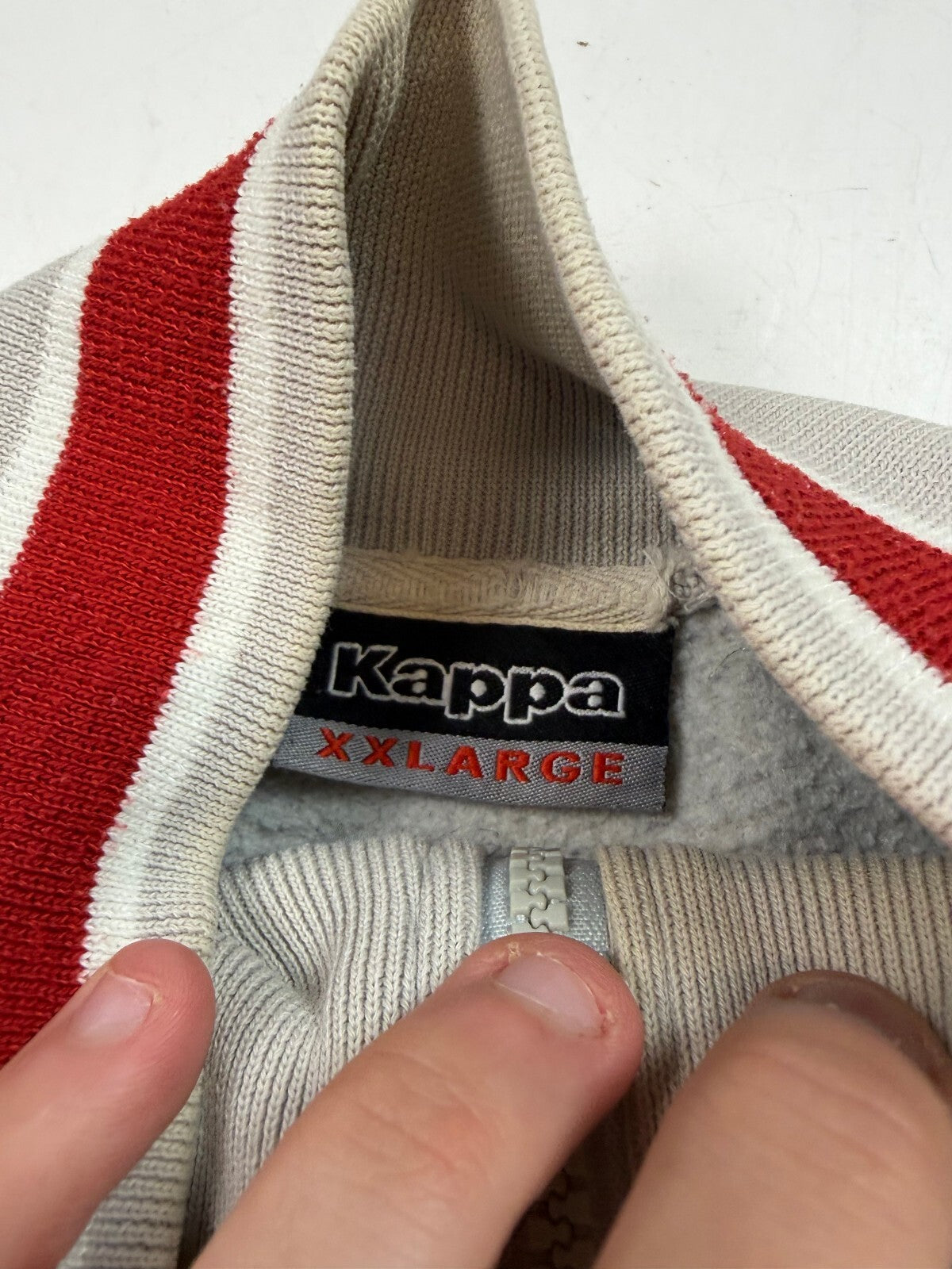 Vintage 2000s Kaiserslautern Kappa football track top (XXL)