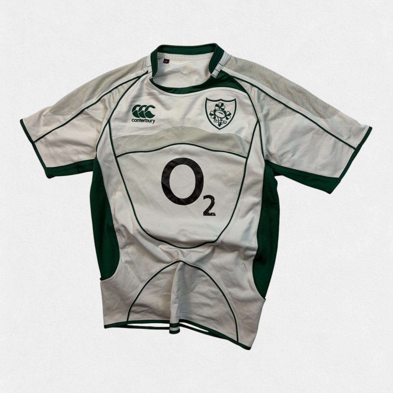 Vintage Ireland 2007/08 Canterbury away rugby shirt (L)