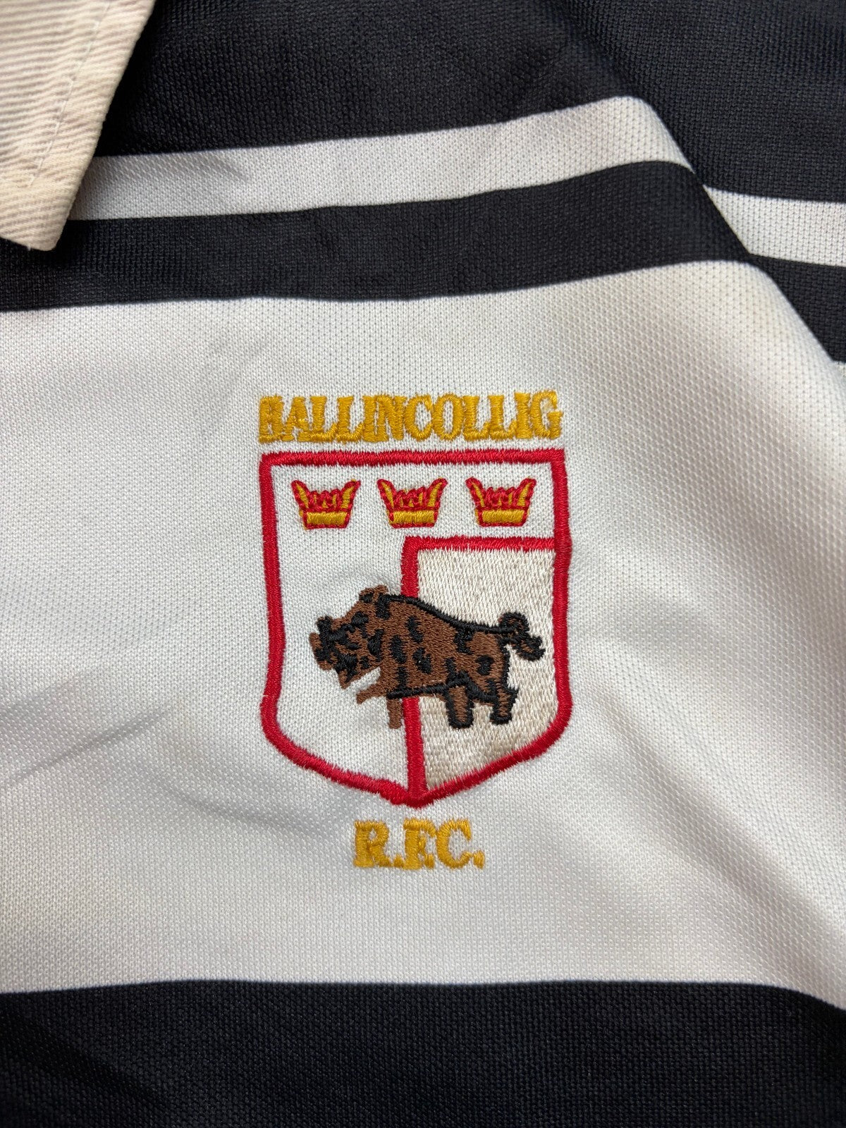 Vintage Ballincollig Errea match worn rugby union shirt (XXL)