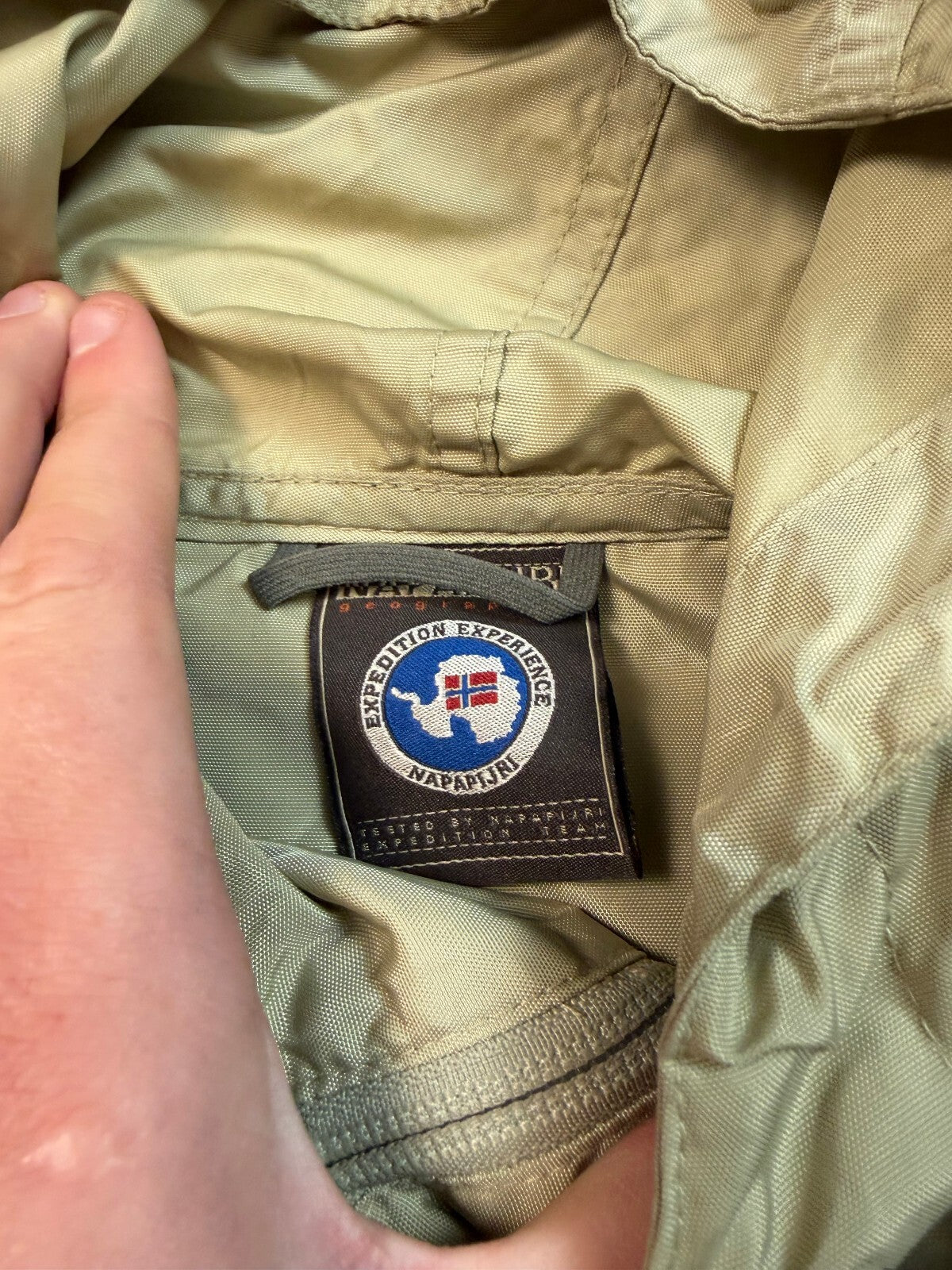 Vintage Napapijri lightweight anorak jacket (L)