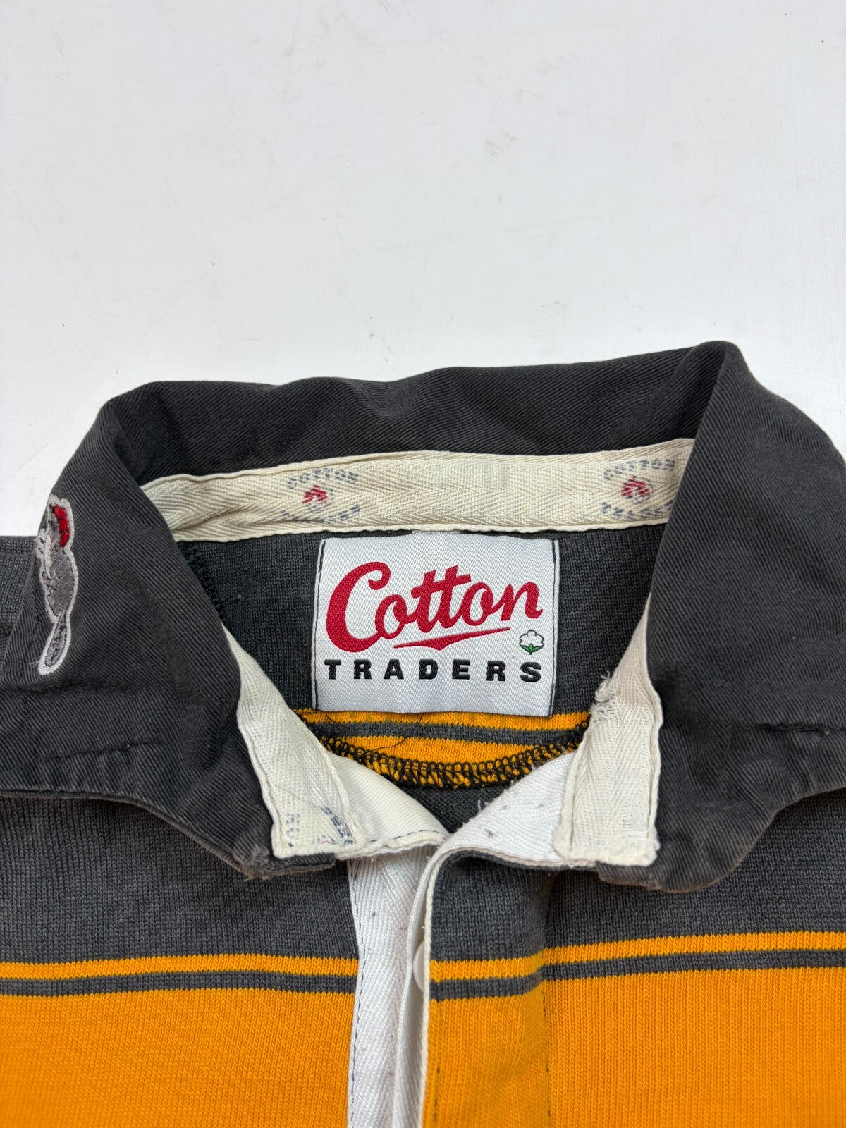 Vintage Newport 2000/01 match worn Cotton Traders rugby shirt (XL)