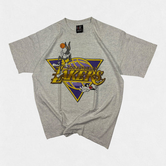 Vintage 90s LA Lakers looney tunes graphic tee (XL)