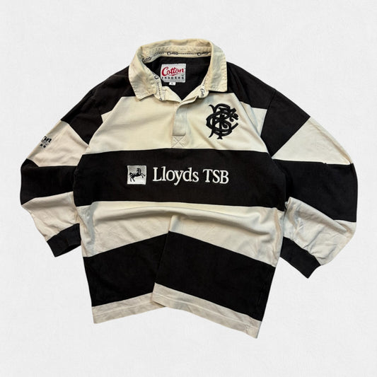 Vintage Barbarians 2003 Cotton Traders rugby shirt (L)