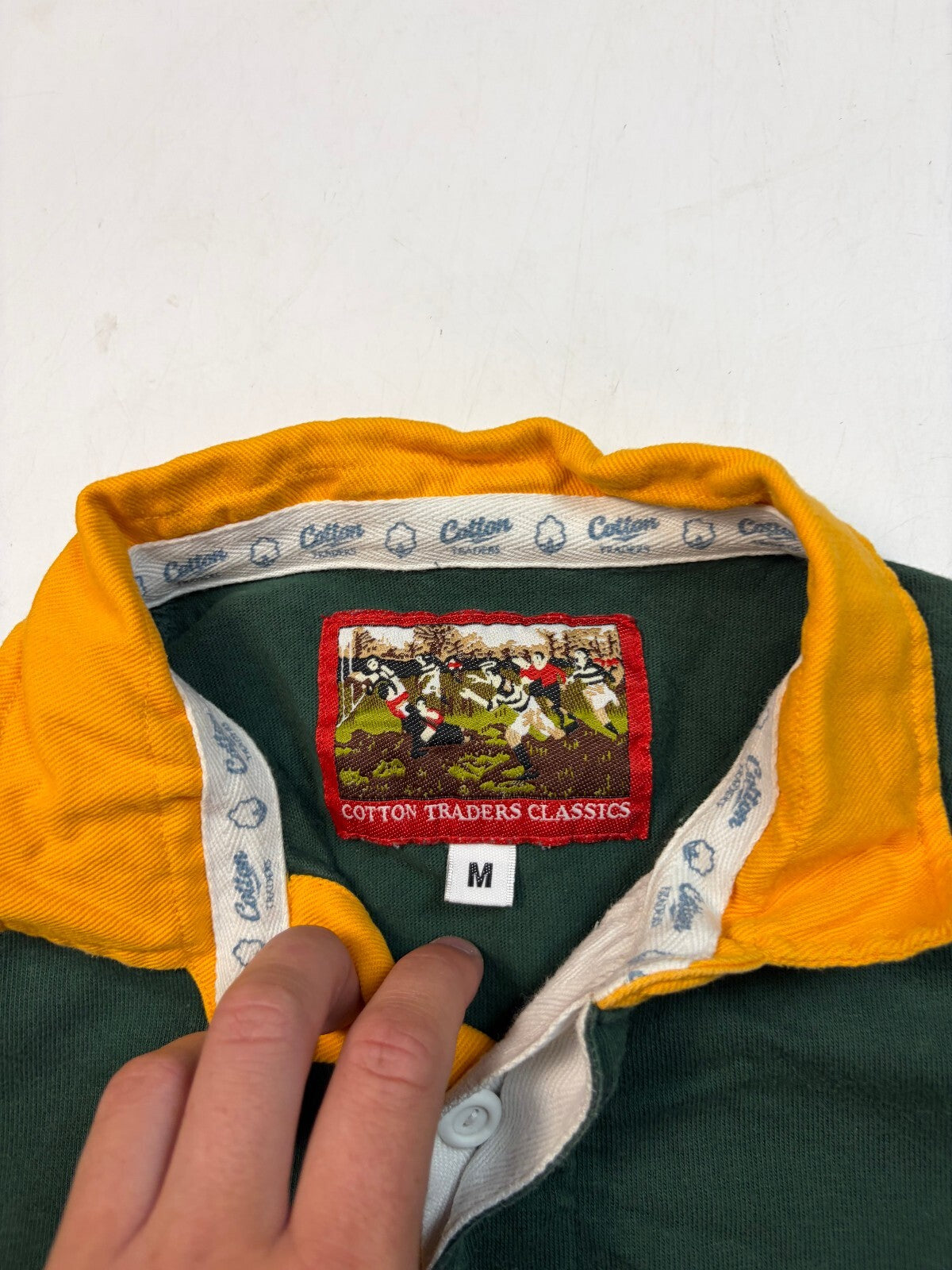 Vintage 90s South Africa Cotton Traders rugby union shirt (M)