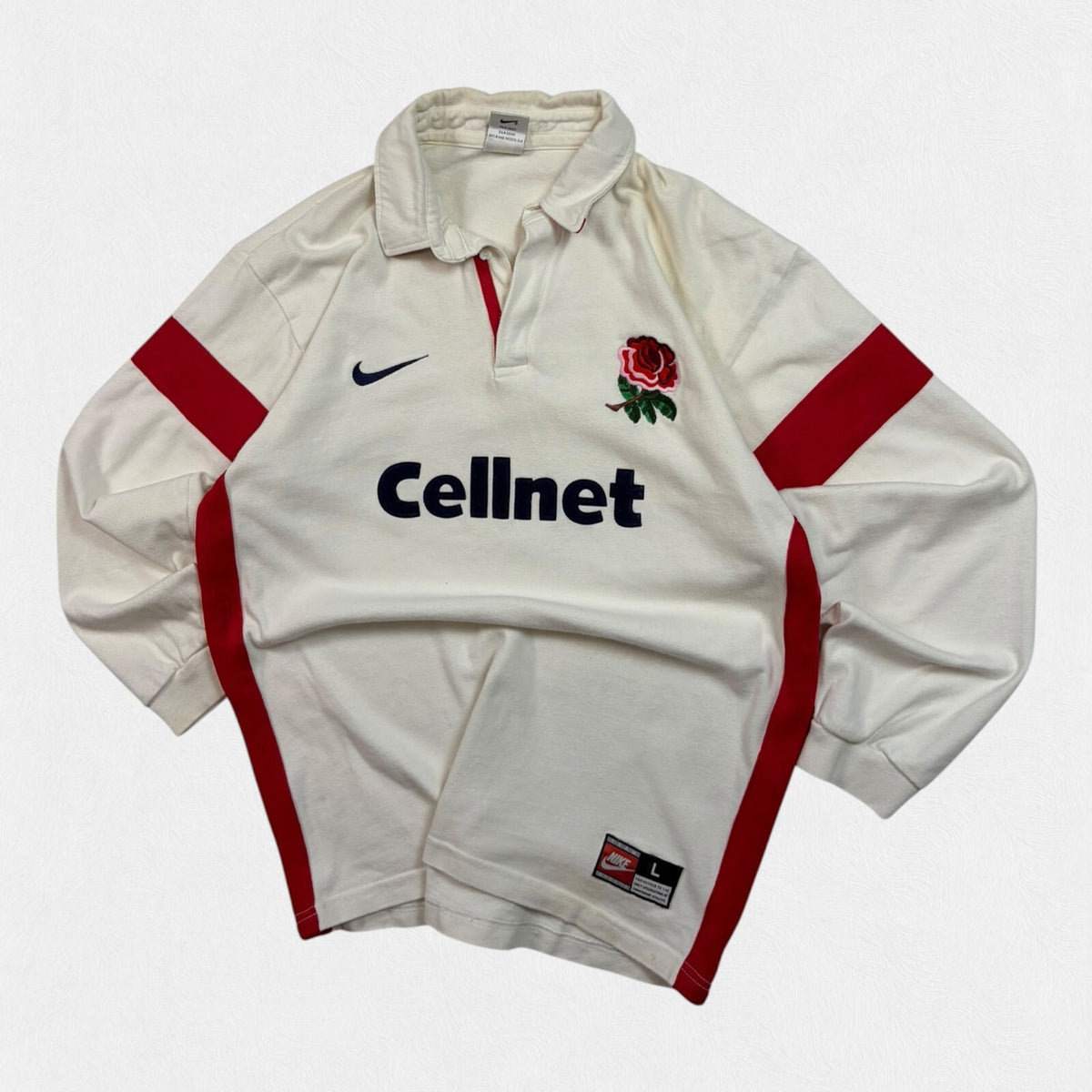 Vintage England 1997-99 Nike rugby union shirt (L)