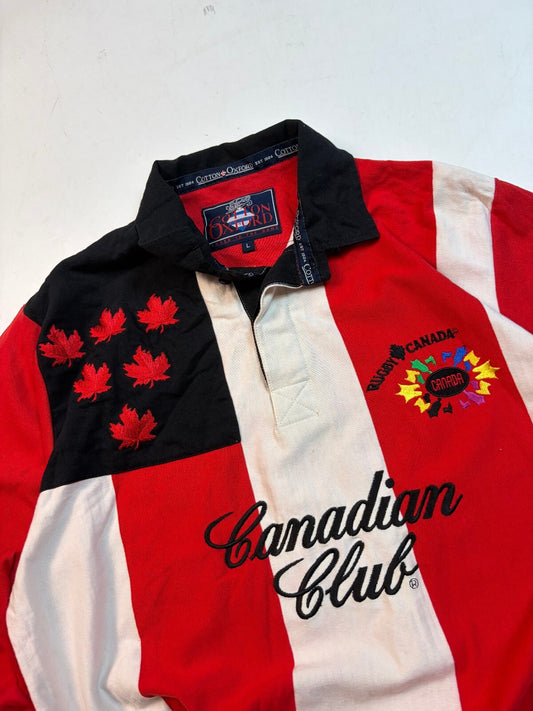 Vintage Canada 1997/98 Cotton Oxford rugby union shirt (L)