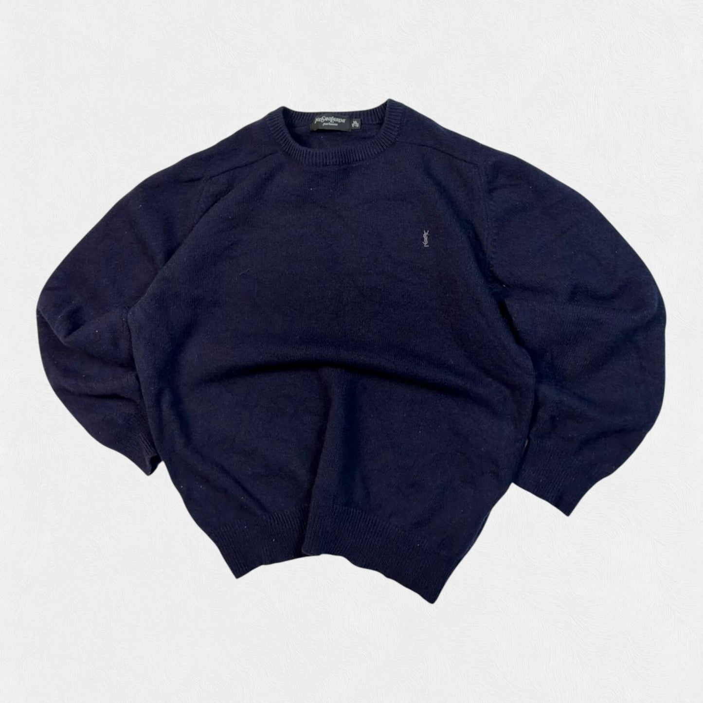 Vintage YSL Yves Saint Laurent wool knit sweater (S)