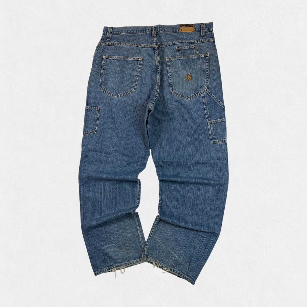 Vintage Y2K Rocawear baggy hip hop carpenter jeans (W38)