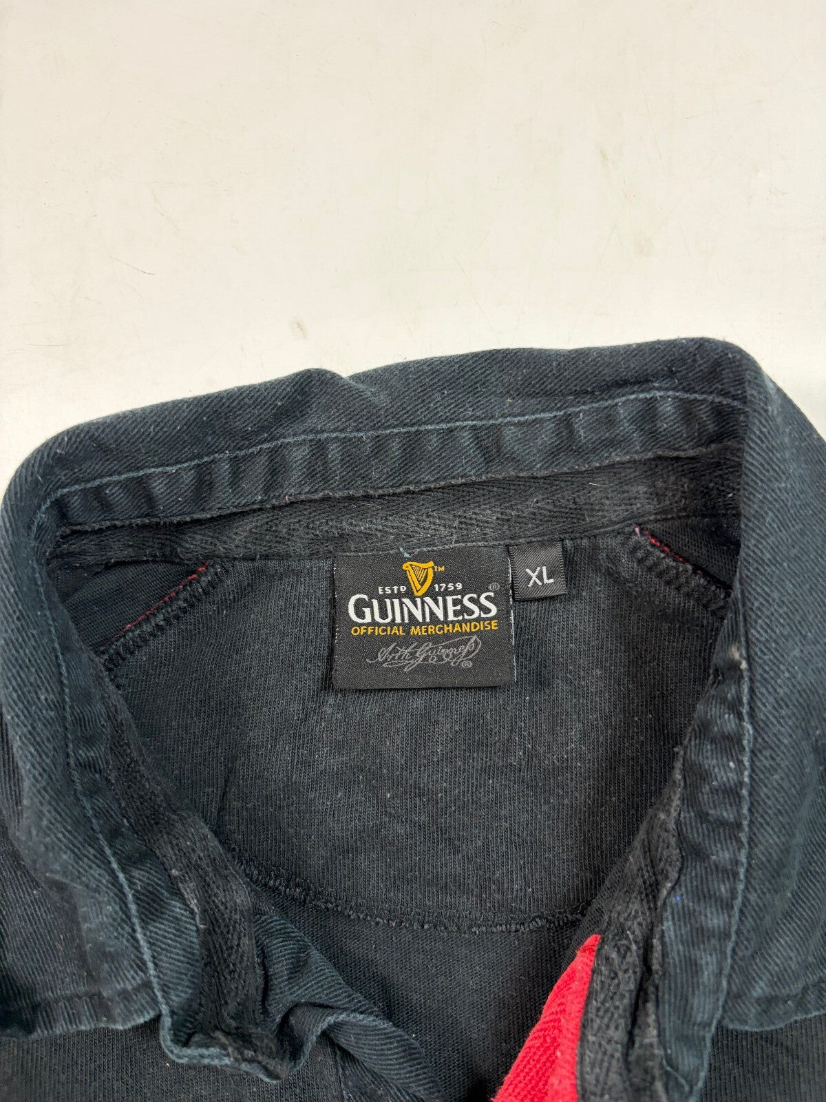 Vintage England Guinness Cotton Traders rugby union shirt (XL)