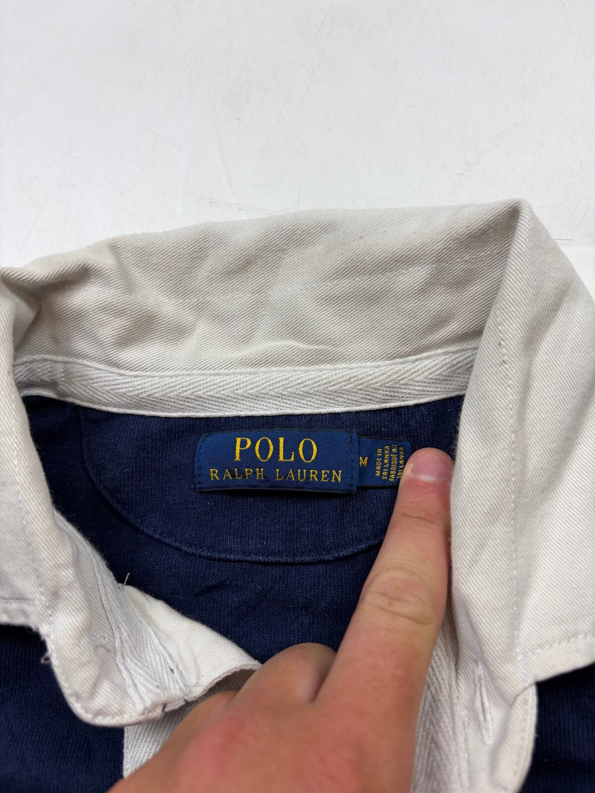 Ralph Lauren rugby polo shirt (M)