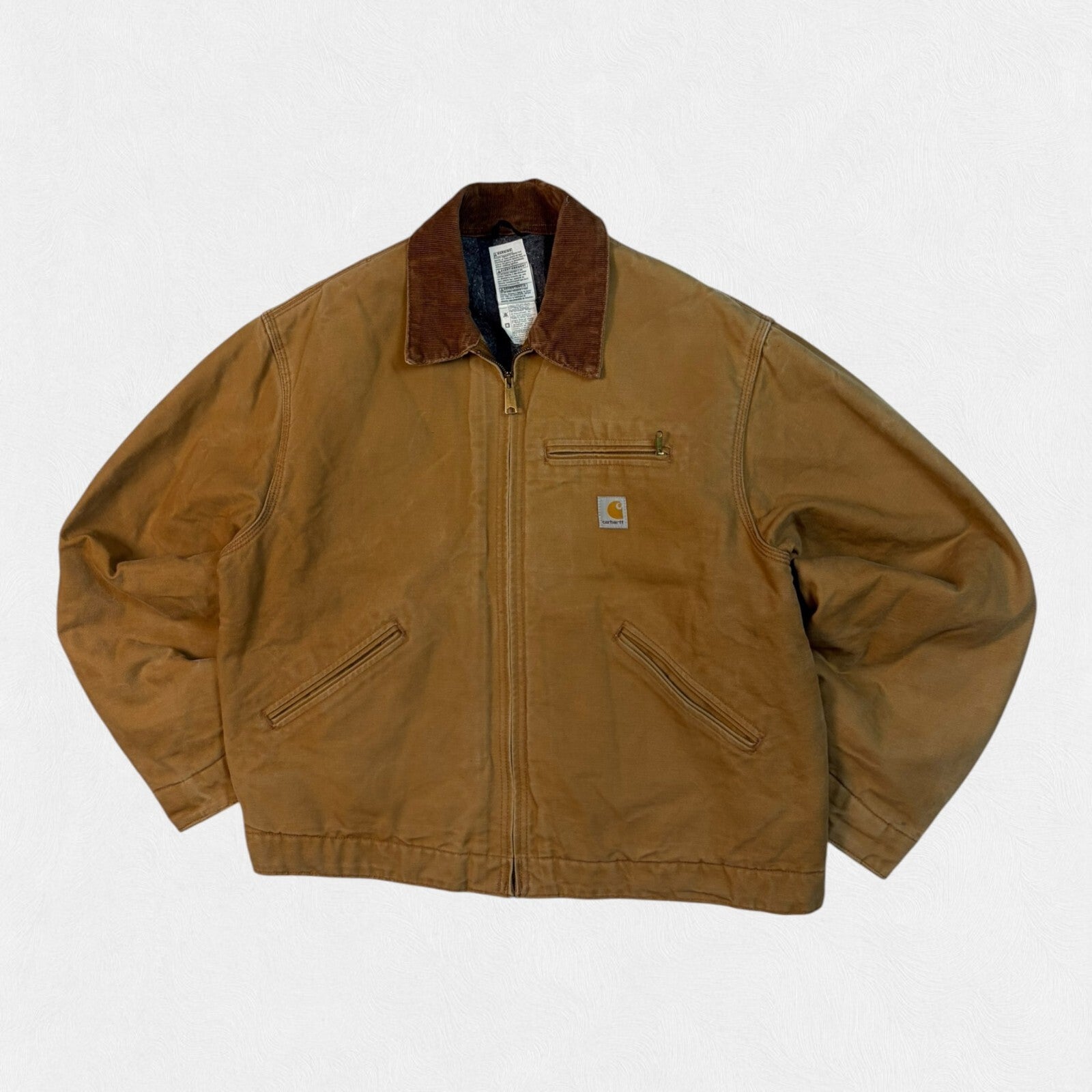 Vintage Carhartt blanket lined detroit jacket (L)