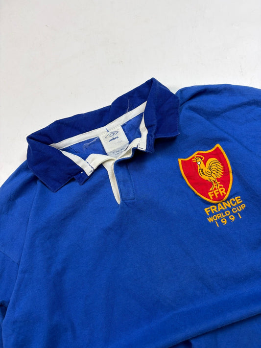 Vintage France 1991 world cup Umbro rugby shirt (S)