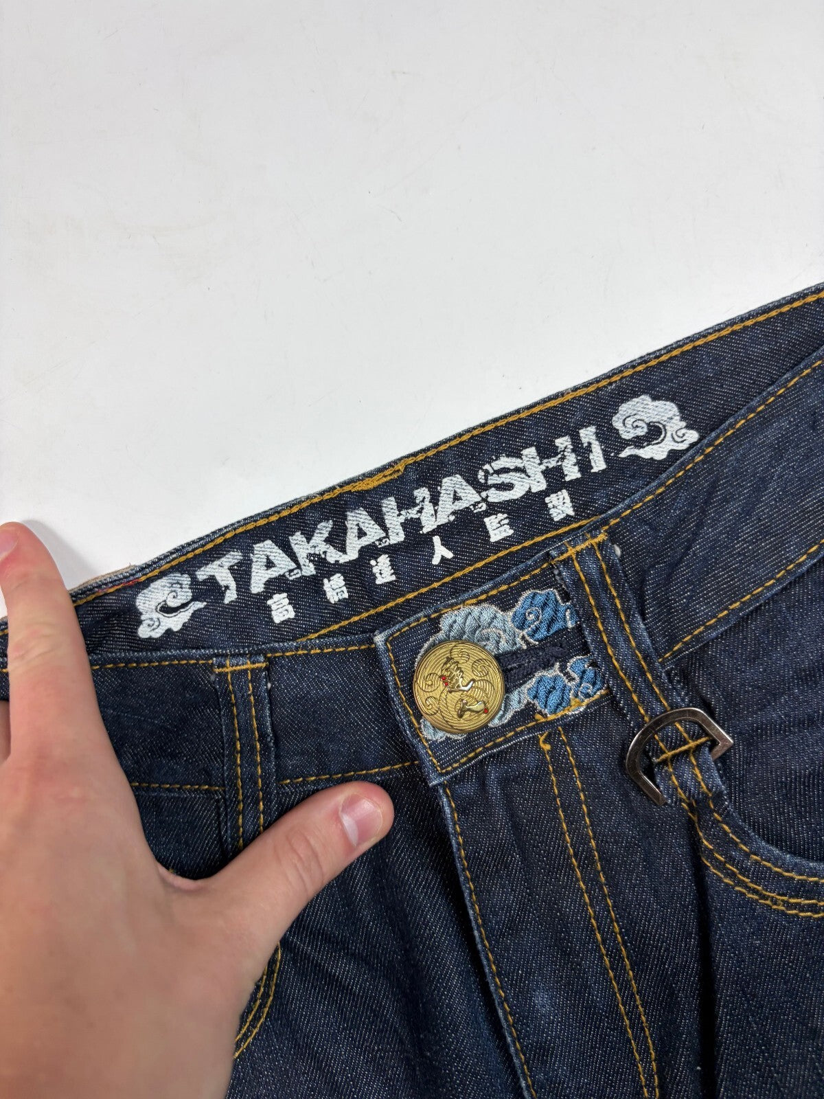 Vintage Y2K Big Train Japanese hip hop jeans (W30)
