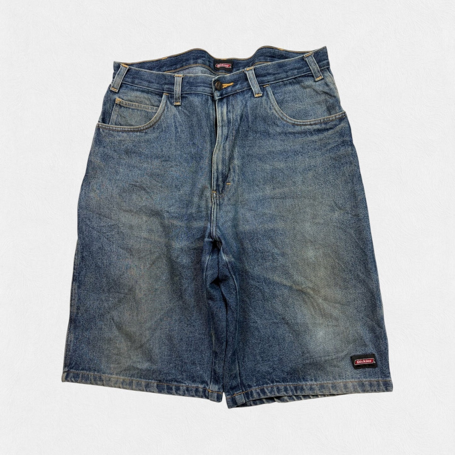 Vintage Dickies baggy carpenter denim jorts (W34)