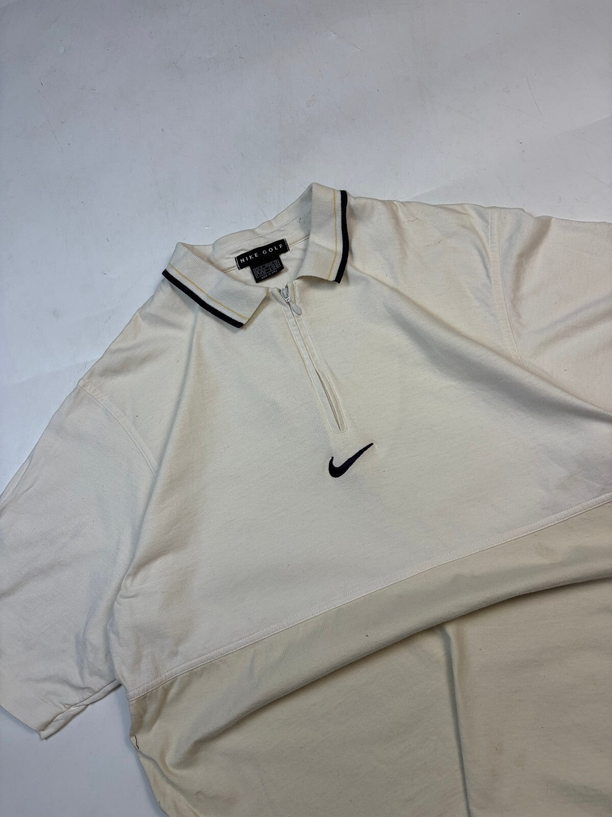 Vintage Nike golf centre swoosh polo shirt (M)