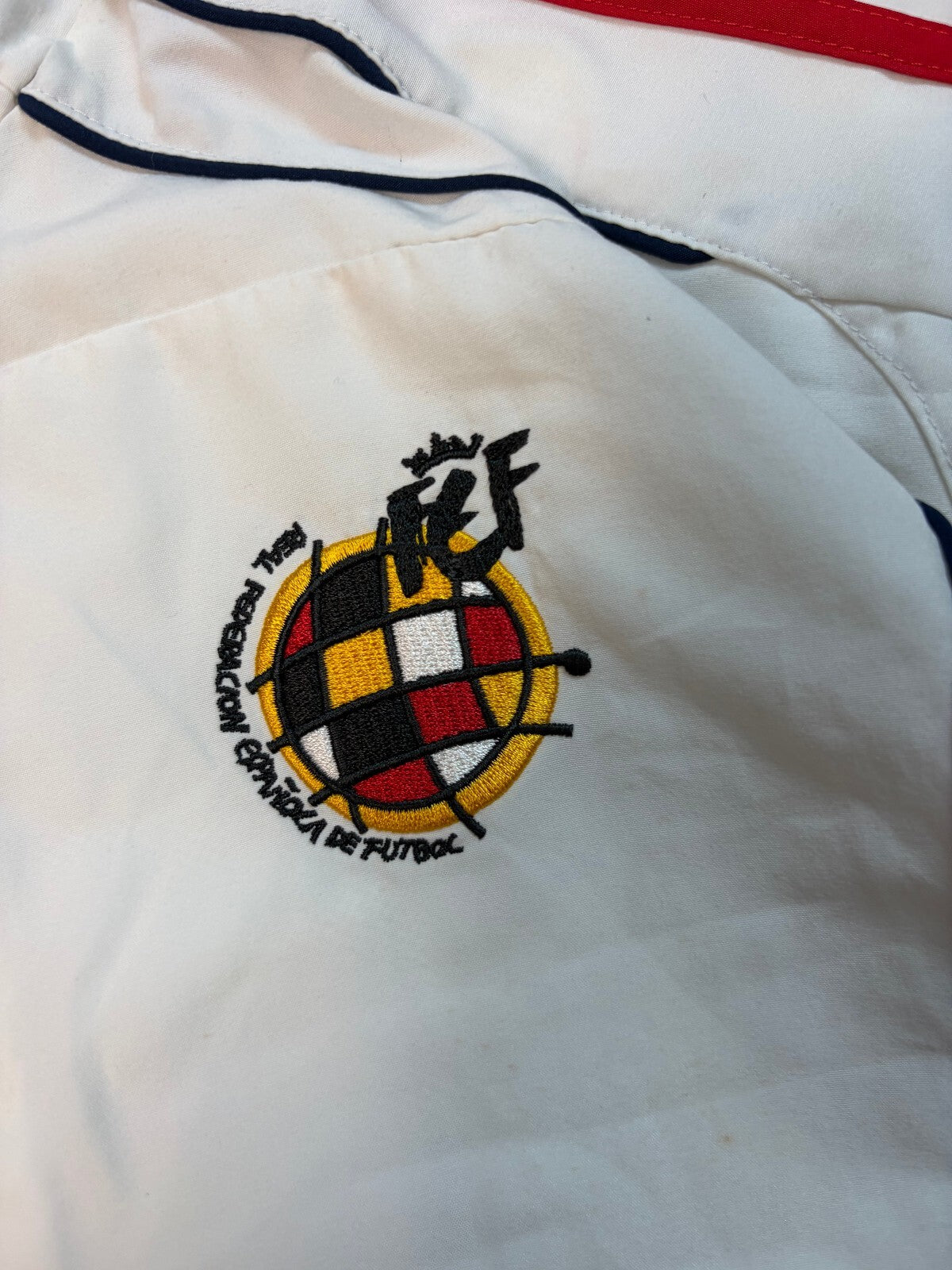 Spain 2010/11 Adidas football track jacket (S)