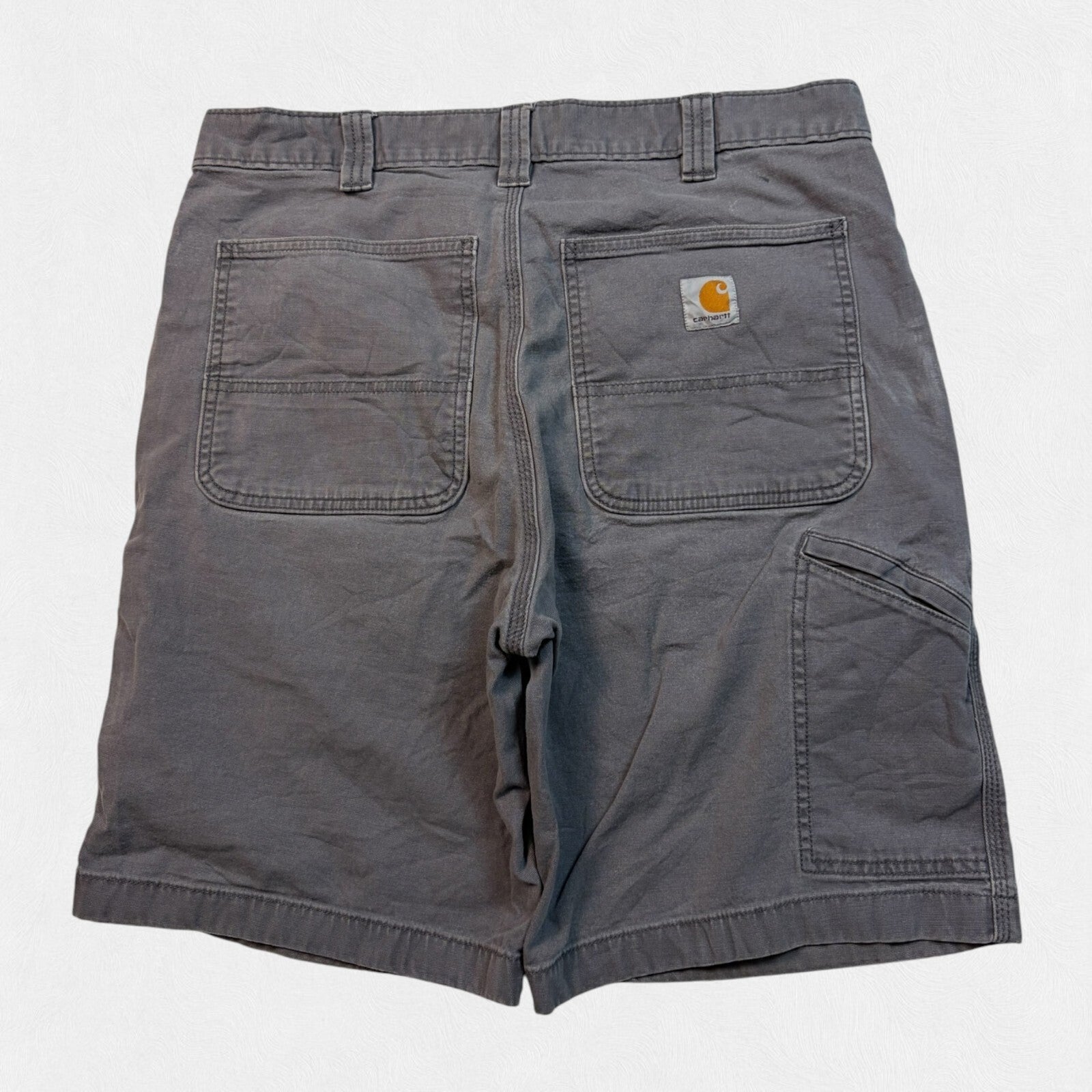 Carhartt baggy carpenter shorts grey (W33)