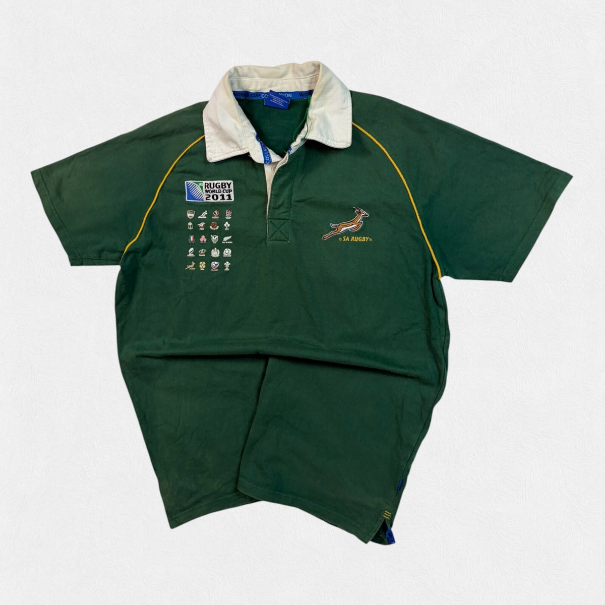 South Africa 2011 world cup supporters rugby shirt (L)