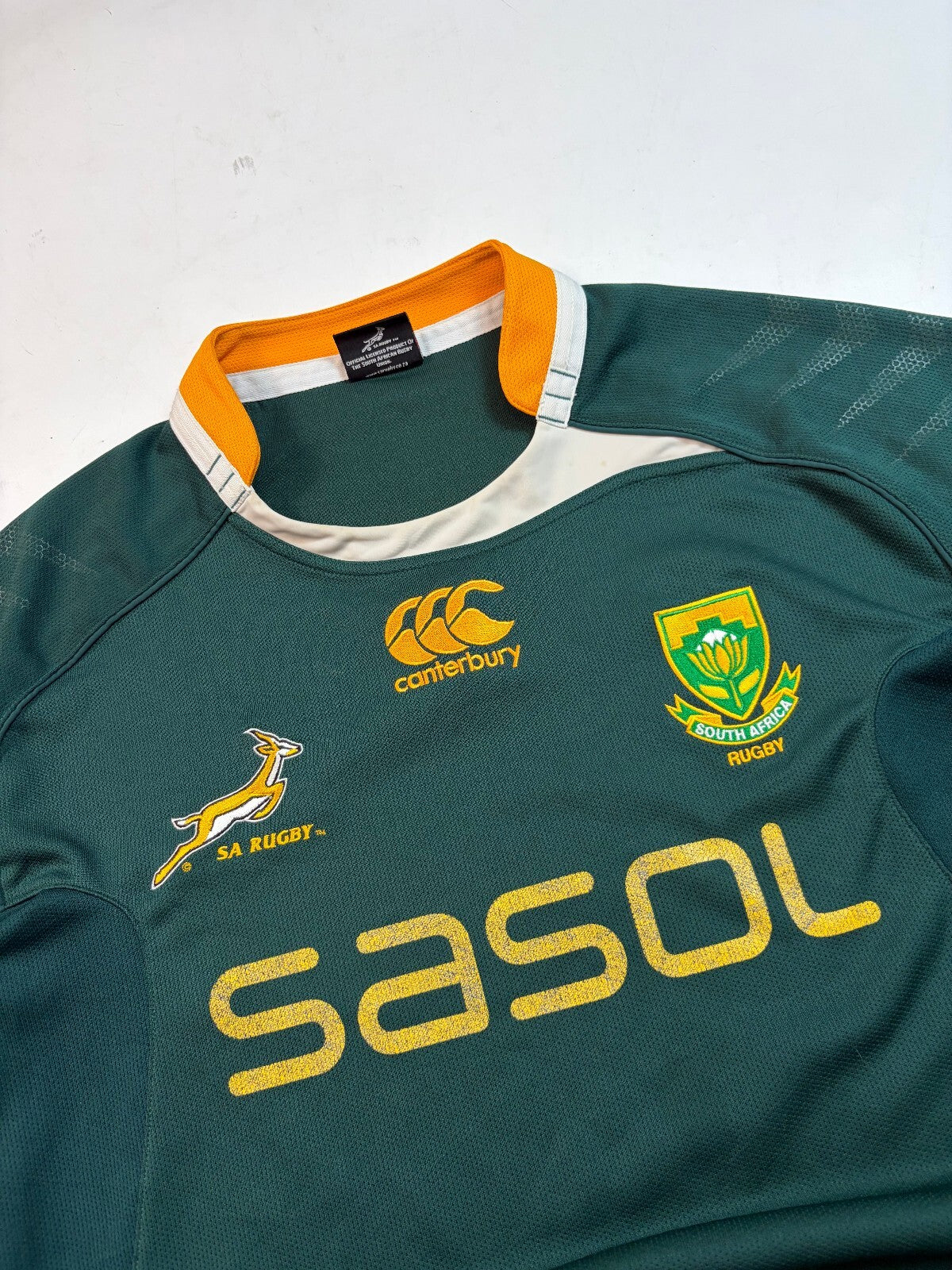Vintage South Africa 2009/10 Canterbury rugby shirt (L)