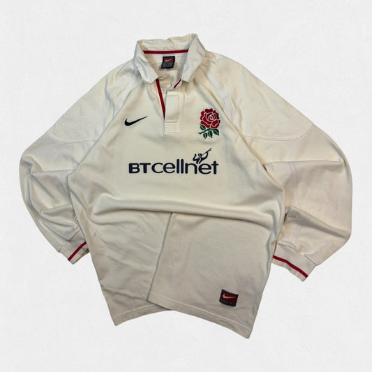 Vintage England 1999-01 Nike home rugby shirt (L)