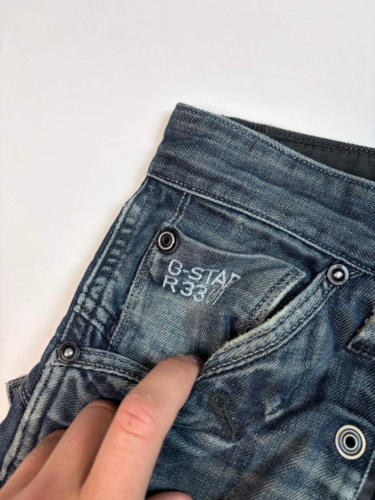 Vintage G star raw baggy denim jeans (W34)