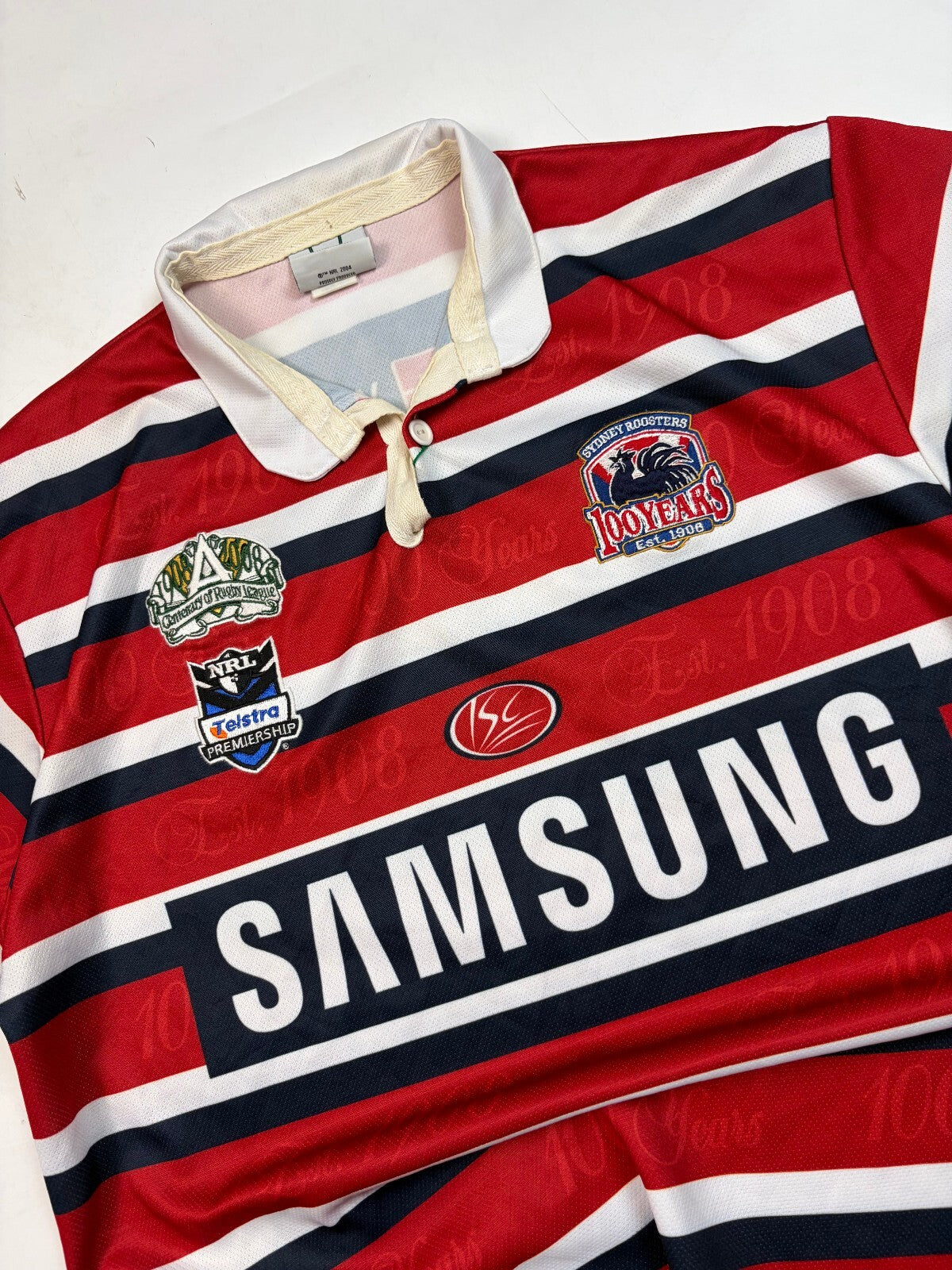 Vintage Sydney Roosters 2008 centenary rugby league shirt (XL)