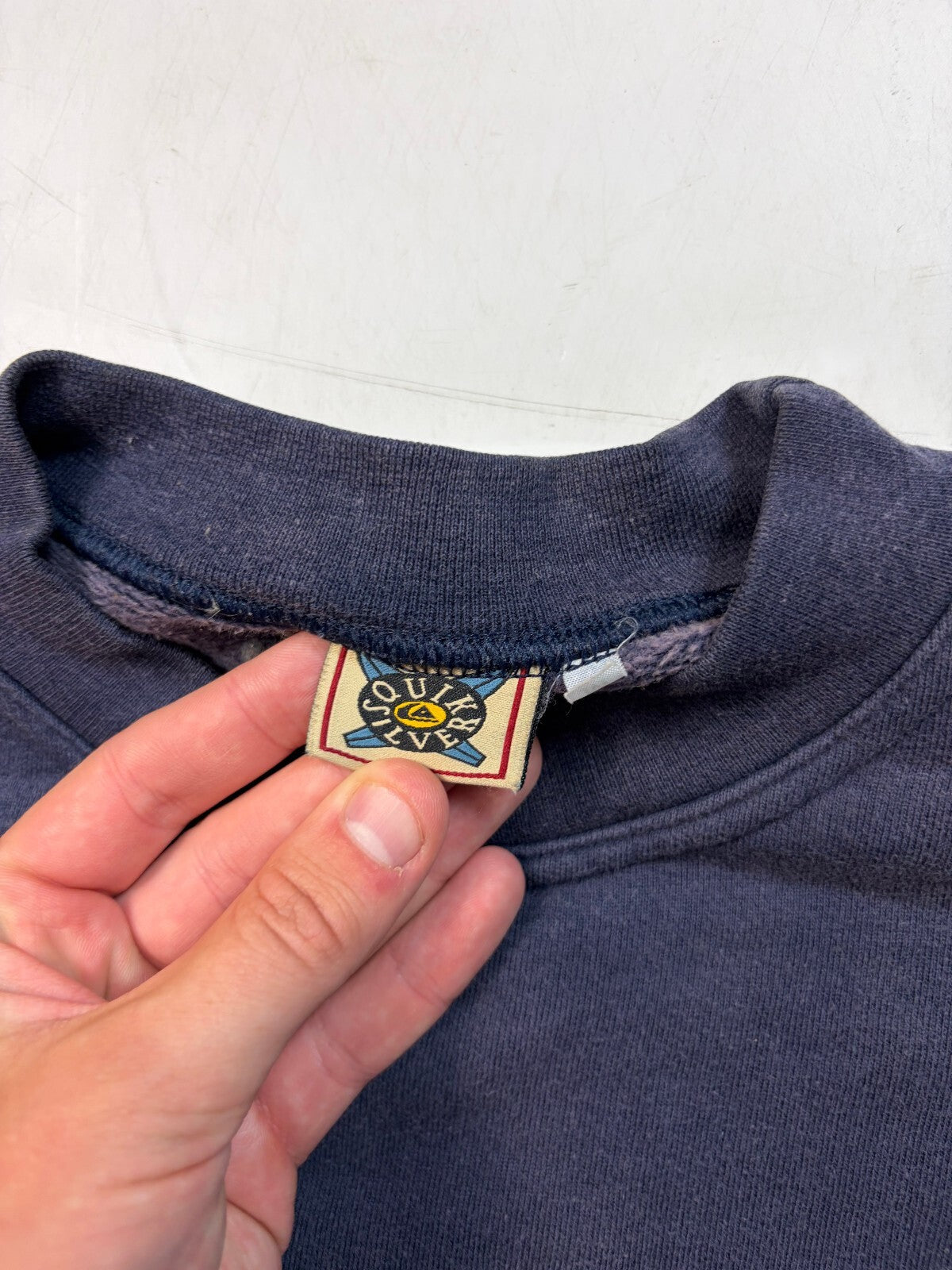 Vintage 90s Quiksilver graphic surfing sweatshirt (M)