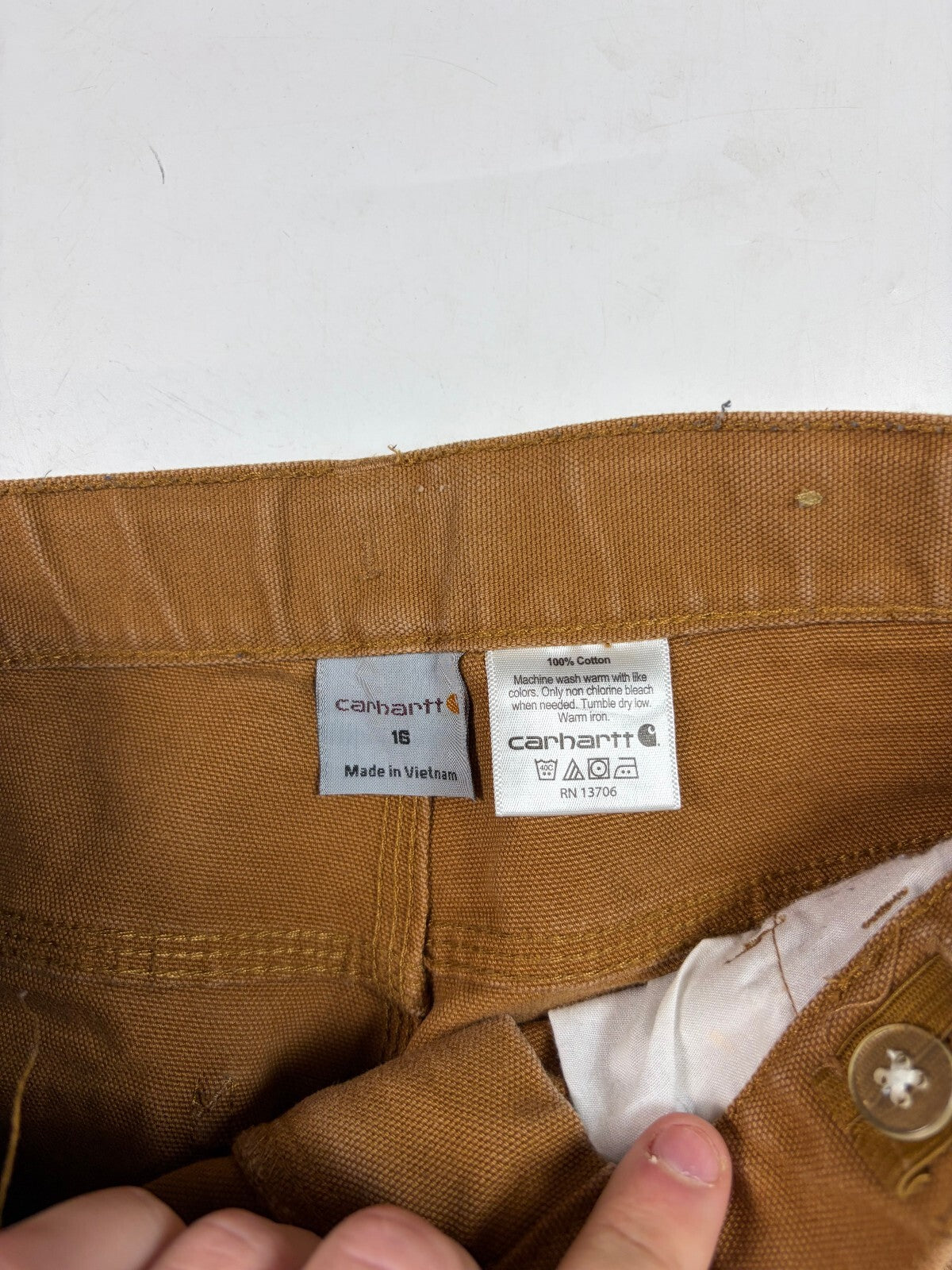Carhartt single knee baggy carpenter pants (16)