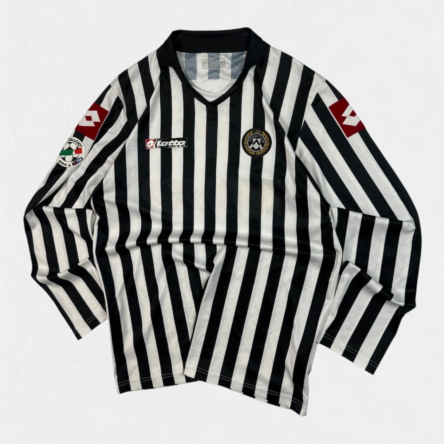 Vintage Udinese 2008/09 Lotto home football shirt (L)